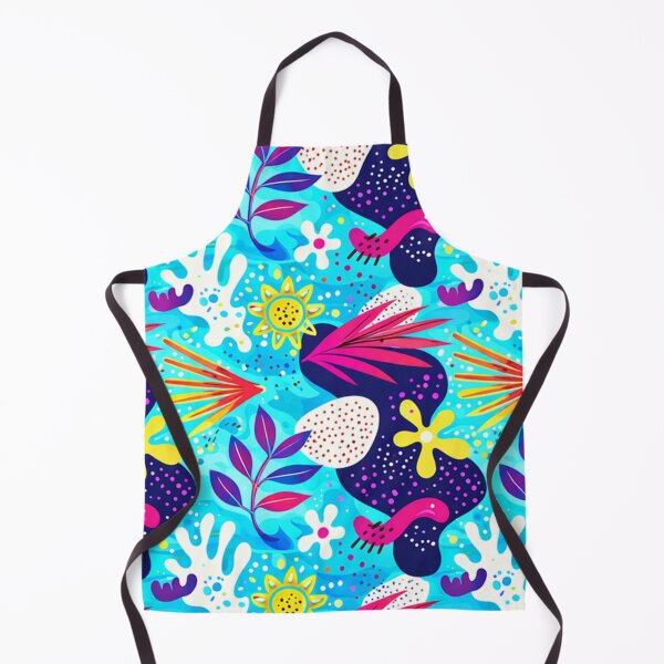 Item preview, Abstract Tropical Seamless Pattern – Colorful Modern Nature Art designed and sold by ArtoryNest.