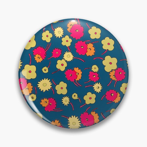 Item preview, Vintage Floral Pattern Colorful Retro Flowers designed and sold by drtalha.