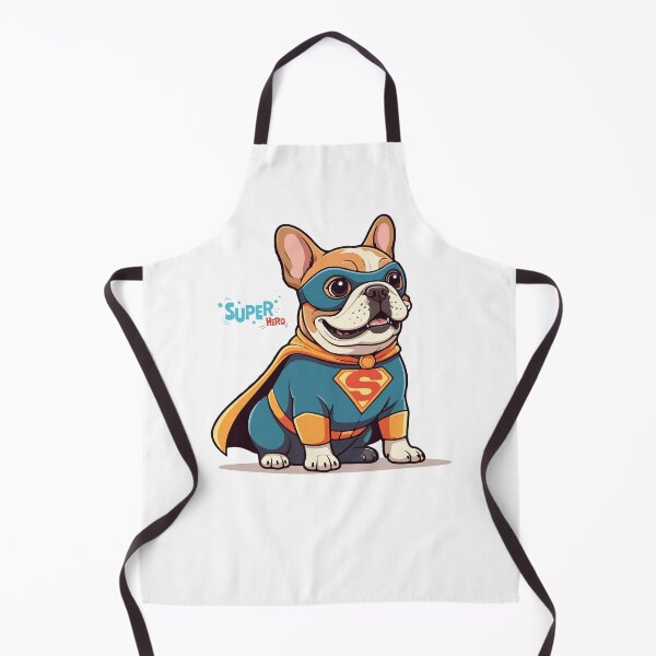 Item preview, French Bulldog Superhero – Cute Funny Dog Hero Design designed and sold by mcraft studio.