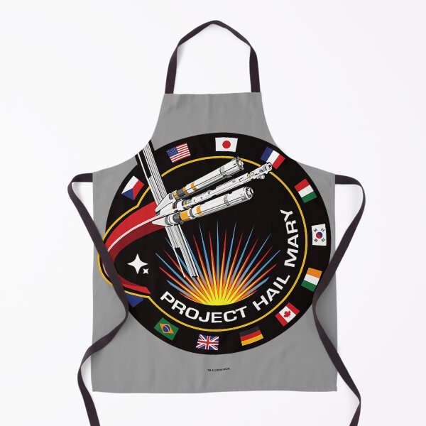 Item preview, Project Hail Mary Spaceship Mission Badge Poster designed and sold by CriseldaBruning.