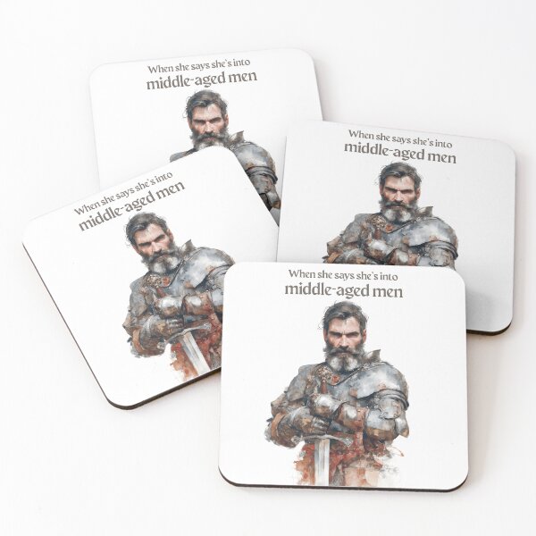 Item preview, Middle-Aged Men v1 - Fantasy Series designed and sold by Mission Ready.