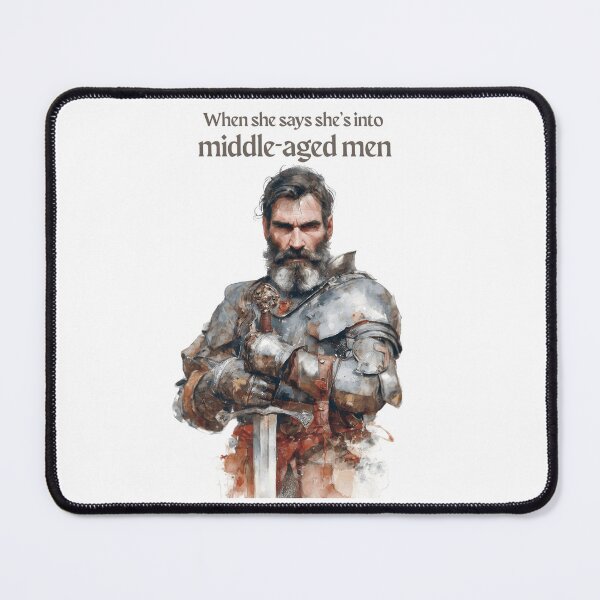 Item preview, Middle-Aged Men v1 - Fantasy Series designed and sold by Mission Ready.