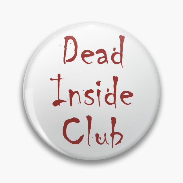 Item preview, Dead Inside Club Shirt – Dark Humor Minimal Style designed and sold by slumber-1.