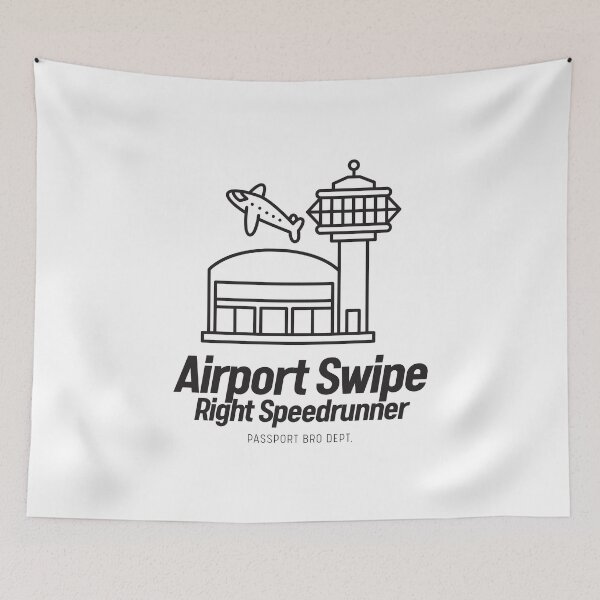 Item preview, Airport swipe right speedrunner  designed and sold by Peerless-Prime.
