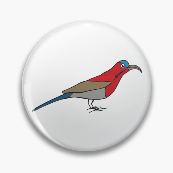 Item preview, Crimson Sunbird designed and sold by ODruryStudios.