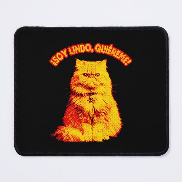Item preview, Soy Lindo Quiereme Grumpy Persian Cat designed and sold by Lidra Zehcnas.