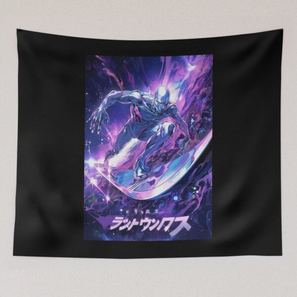Item preview, Silver Surfer Galaxy Movie Poster  designed and sold by JoyfulGate.