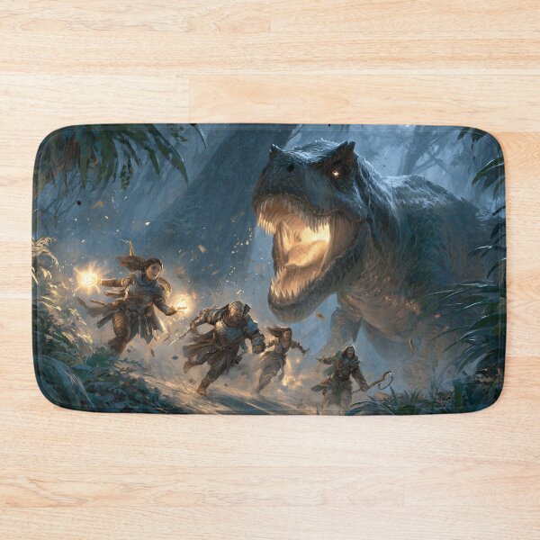 Item preview, RPG Party, T-Rex, Dark Jungle - Fantasy Series designed and sold by Mission Ready.