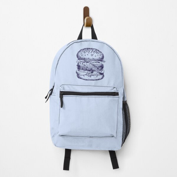 Item preview, Solo una hamburguesa: un amante de la comida minimalista. designed and sold by The Sporty Nerd.