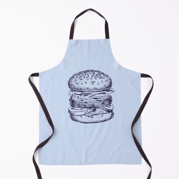 Item preview, Solo una hamburguesa: un amante de la comida minimalista. designed and sold by The Sporty Nerd.