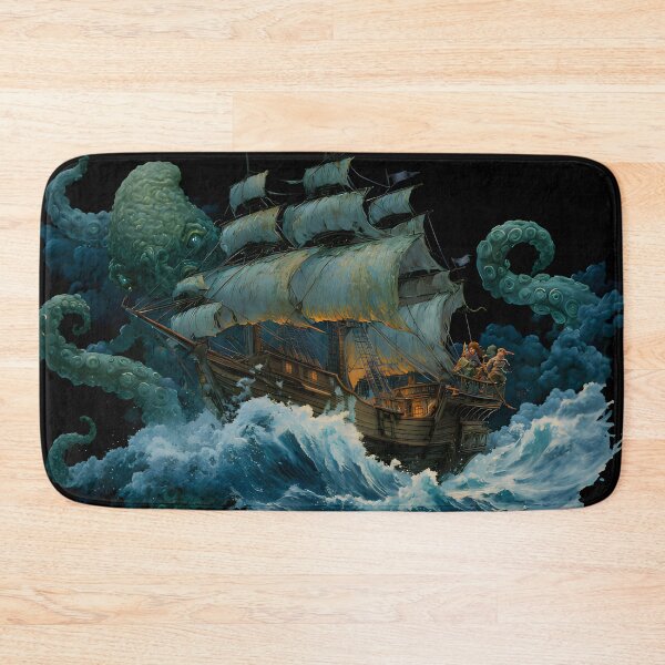 Item preview, RPG Party Fighting a Kraken - Fantasy Series designed and sold by Mission Ready.