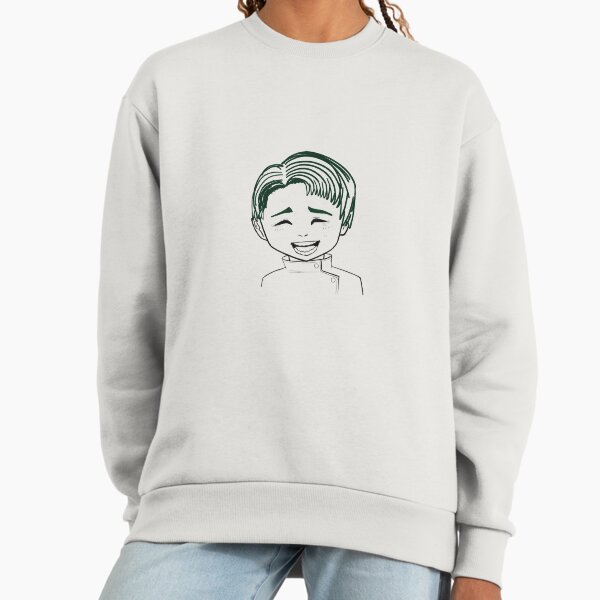 Smiling Yuta Okkotsu Minimal Line Art” Premium Oversized Sweatshirt