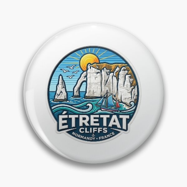 Item preview, ETRETAT CLIFS, NORMANDY designed and sold by likbatonboot.