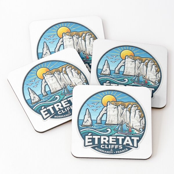 Item preview, ETRETAT CLIFS, NORMANDY designed and sold by likbatonboot.