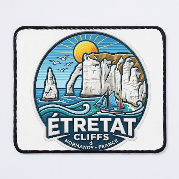 Item preview, ETRETAT CLIFS, NORMANDY designed and sold by likbatonboot.