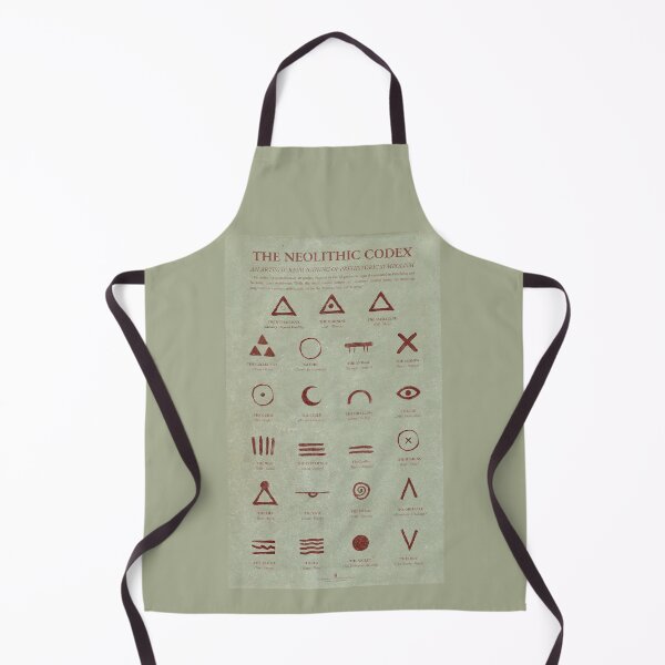Item preview, The Neolithic Codex: Ancient Visual Language & Prehistoric Symbols Poster designed and sold by Message from Earth.