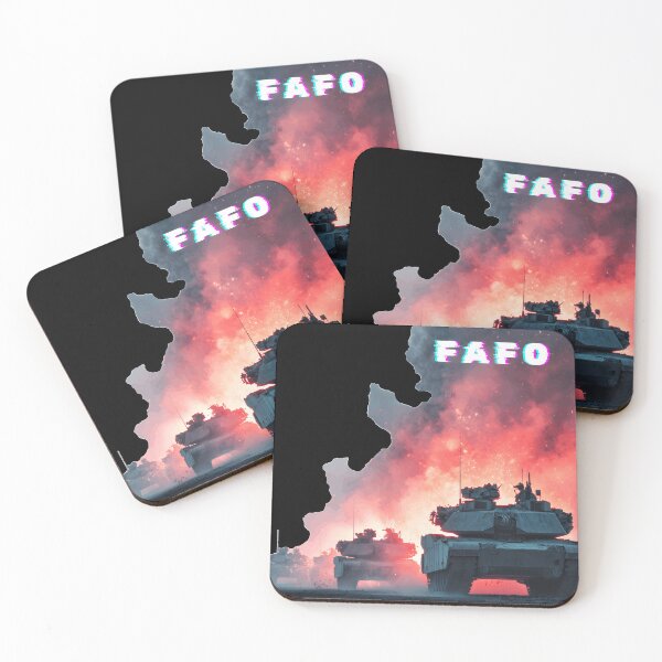 Item preview, Army Tanks - FAFO #4 - Patriotic Series designed and sold by Mission Ready.