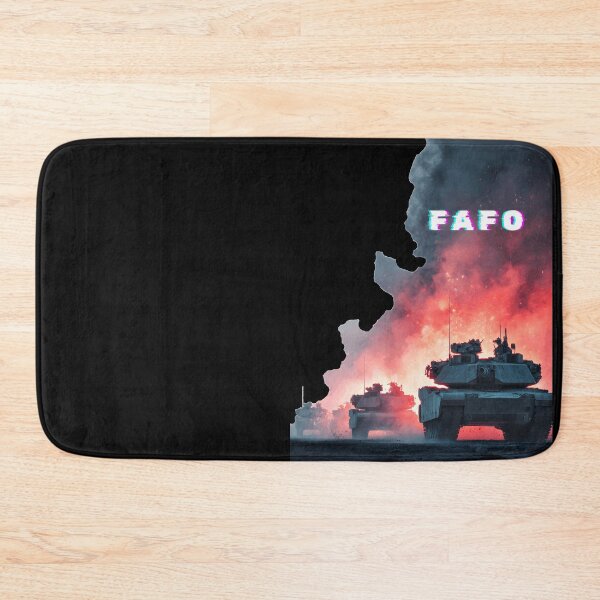 Item preview, Army Tanks - FAFO #4 - Patriotic Series designed and sold by Mission Ready.