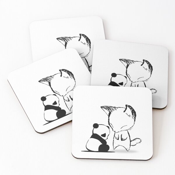 Item preview, baby fox and panda design designed and sold by geekmania48.