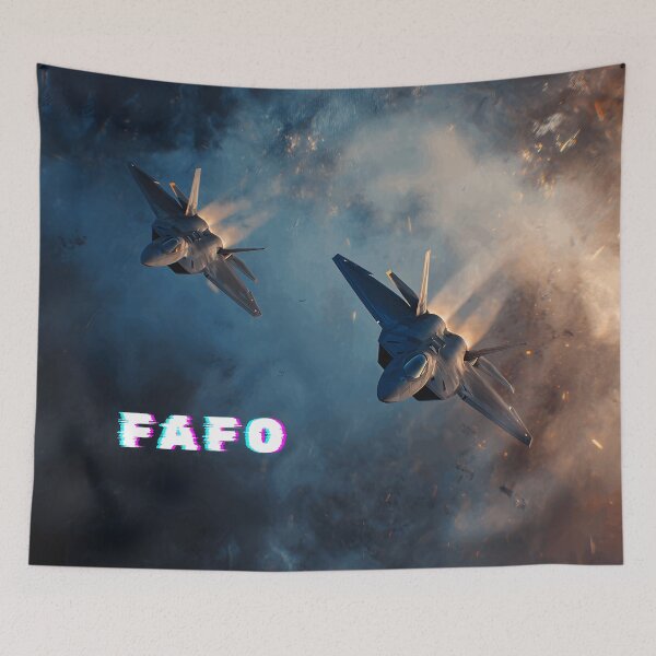 Item preview, Air Force Fighter Jets - FAFO #3 - Patriotic Series designed and sold by Mission Ready.
