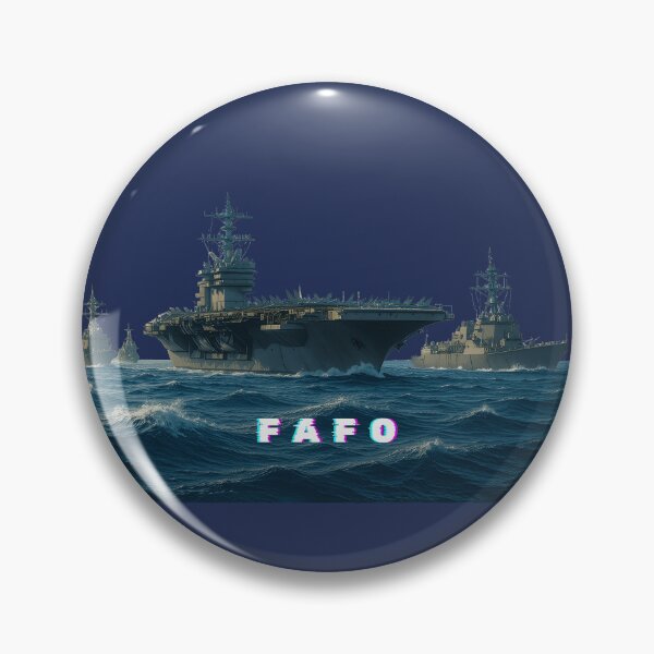 Item preview, Carrier Strike Group - FAFO #2 - Patriotic Series designed and sold by Mission Ready.