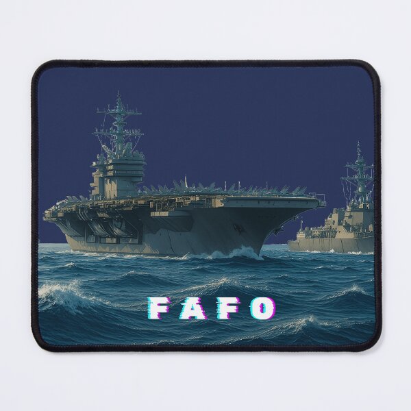 Item preview, Carrier Strike Group - FAFO #2 - Patriotic Series designed and sold by Mission Ready.