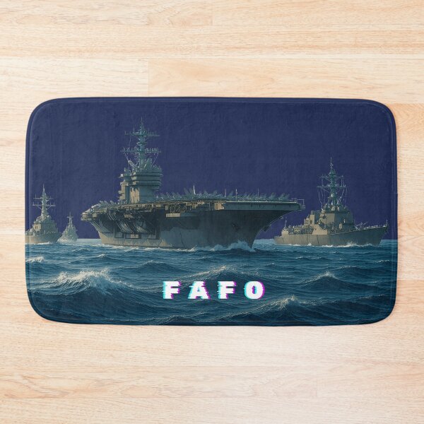 Item preview, Carrier Strike Group - FAFO #2 - Patriotic Series designed and sold by Mission Ready.
