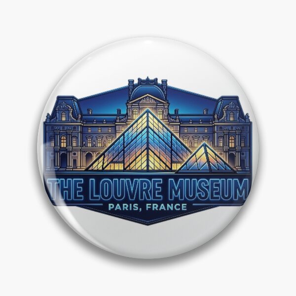 Item preview, THE LOUVRE MUSEUM, PARIS designed and sold by likbatonboot.