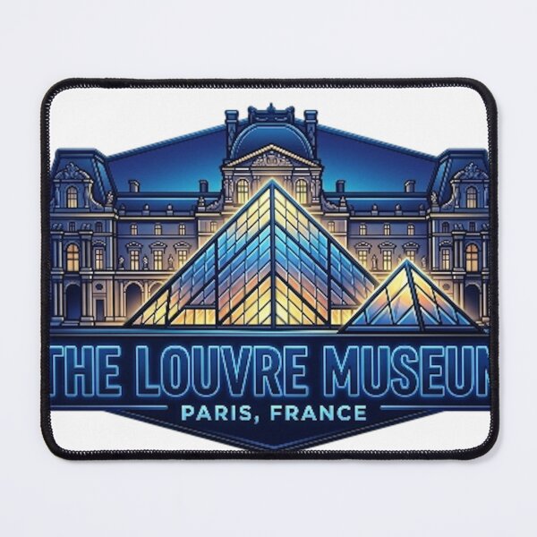 Item preview, THE LOUVRE MUSEUM, PARIS designed and sold by likbatonboot.