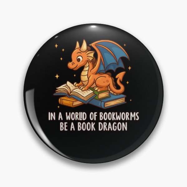 Item preview, In A World Of Bookworms Be A Book Dragon – Cute Reading Dragon Bookworm Gift  designed and sold by JoyfulGate.