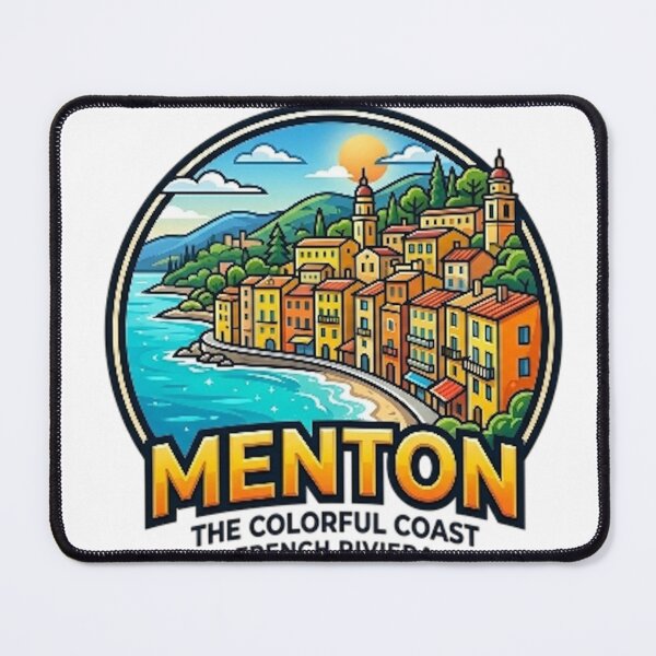 Item preview, MENTON THE FRENCH RIVIERA designed and sold by likbatonboot.