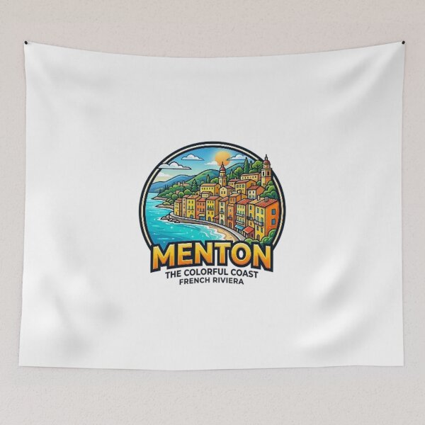 Item preview, MENTON THE FRENCH RIVIERA designed and sold by likbatonboot.