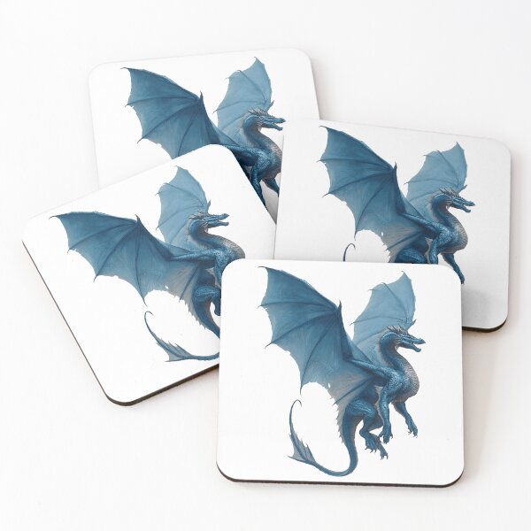Item preview, Majestic Blue Dragon - Fantasy Series designed and sold by Mission Ready.