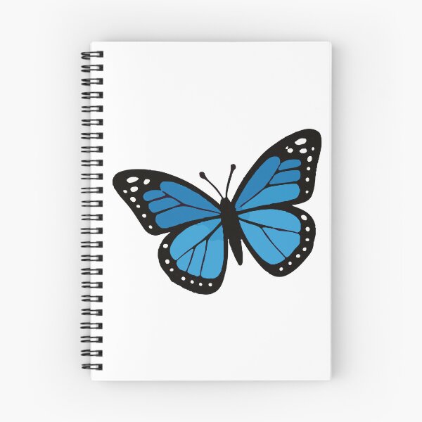 Item preview, Butterfly blue sticker designed and sold by DKunic.