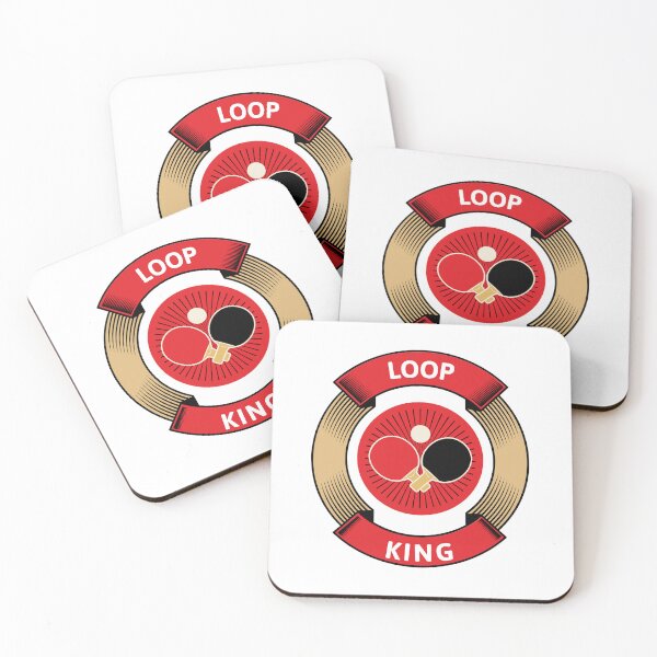 Item preview, Loop King Table Tennis T-Shirt Funny Ping Pong Topspin Legend Sports Gift designed and sold by OhMyPingCo.