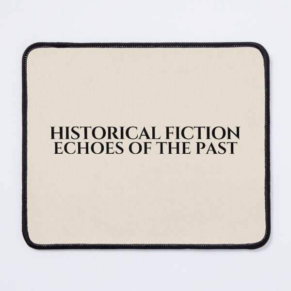 Item preview, Historical Fiction Echoes of the Past Minimalist Typography Design designed and sold by PKDWriterMerch.