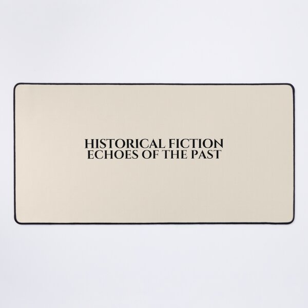 Item preview, Historical Fiction Echoes of the Past Minimalist Typography Design designed and sold by PKDWriterMerch.