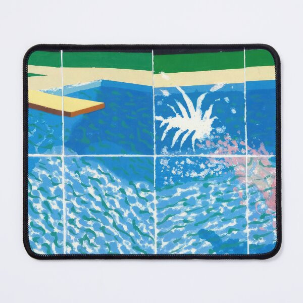 Item preview, David Hockney - David Hockney - David Hockney (166) - Vibrant California Pool – Pop Art Print Inspired by David Hockney designed and sold by KirstenShShop.