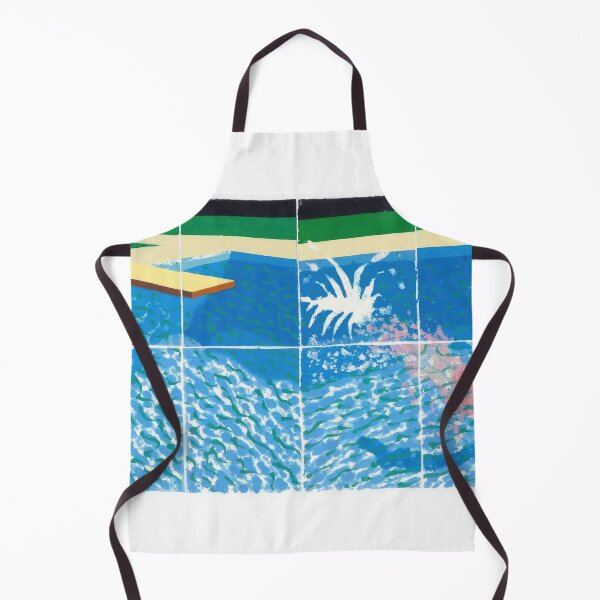 Item preview, David Hockney - David Hockney - David Hockney (166) - Vibrant California Pool – Pop Art Print Inspired by David Hockney designed and sold by KirstenShShop.