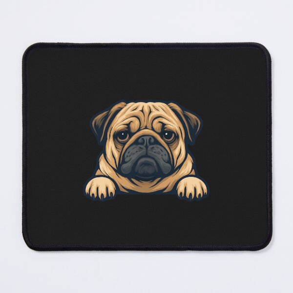 Item preview, Tired Club Dog Funny Sad Pug Meme Shirt designed and sold by GigaFactory.