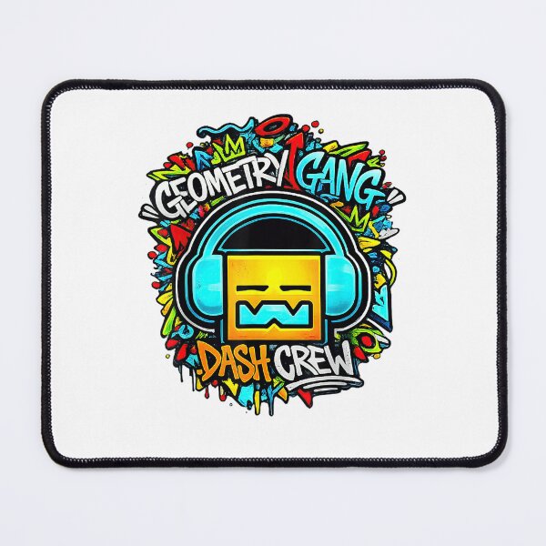 Item preview, Geometry Gang Dash Crew Colorful Gaming Inspired Arcade Kids designed and sold by phoebelevine.
