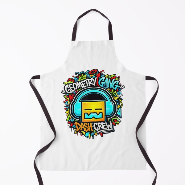 Item preview, Geometry Gang Dash Crew Colorful Gaming Inspired Arcade Kids designed and sold by phoebelevine.