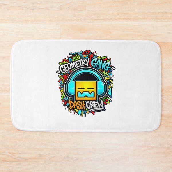 Item preview, Geometry Gang Dash Crew Colorful Gaming Inspired Arcade Kids designed and sold by phoebelevine.
