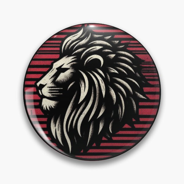 Item preview, Lion Emblem – Bold Wilderness Design designed and sold by Dogandesighn.