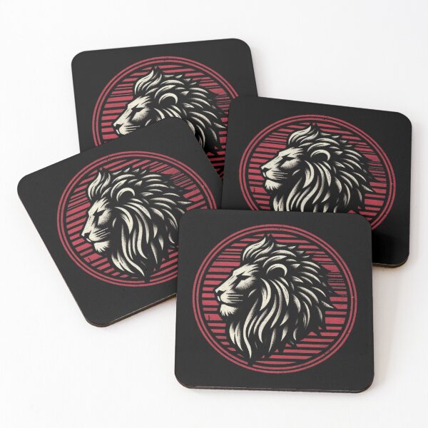 Item preview, Lion Emblem – Bold Wilderness Design designed and sold by Dogandesighn.