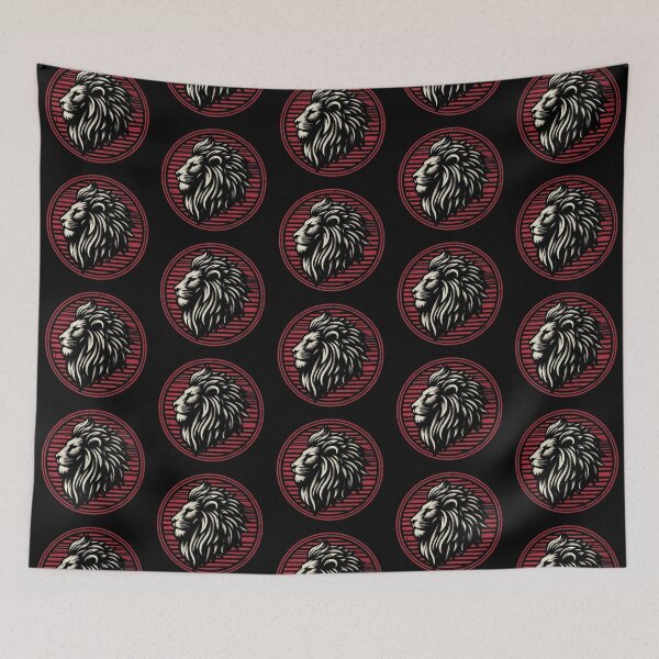Item preview, Lion Emblem – Bold Wilderness Design designed and sold by Dogandesighn.