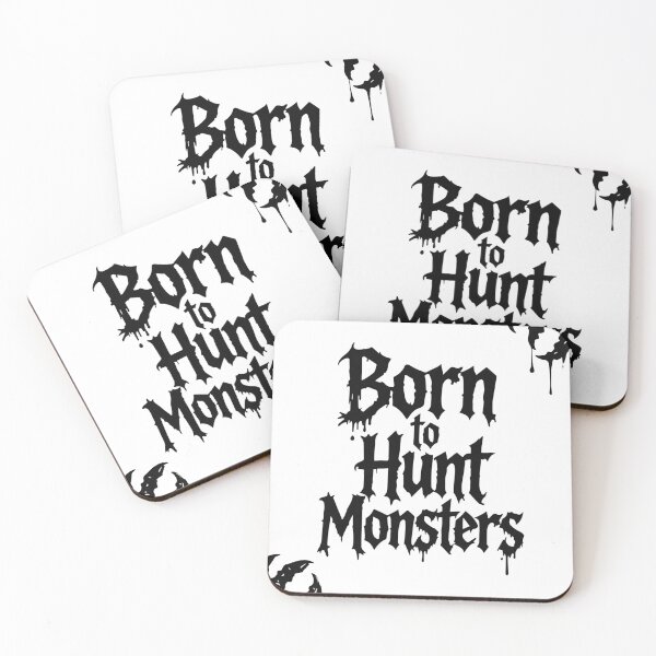 Item preview, Born to Hunt Monsters Minimal Gothic – Dark Aesthetic designed and sold by slumber-1.