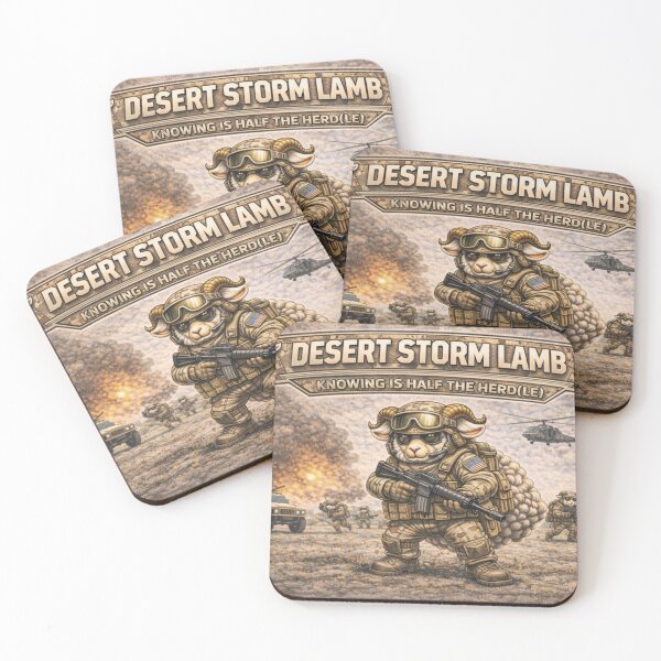 Item preview, Desert Storm Lamb – Sheep-I Joe Desert Ops Parody designed and sold by Thpoar.