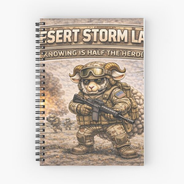 Item preview, Desert Storm Lamb – Sheep-I Joe Desert Ops Parody designed and sold by Thpoar.