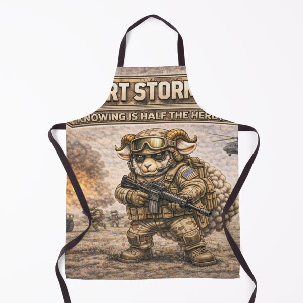 Item preview, Desert Storm Lamb – Sheep-I Joe Desert Ops Parody designed and sold by Thpoar.